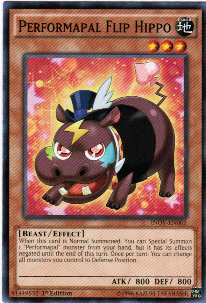 Performapal Flip Hippo [INOV-EN003] Common Yu-Gi-Oh!
