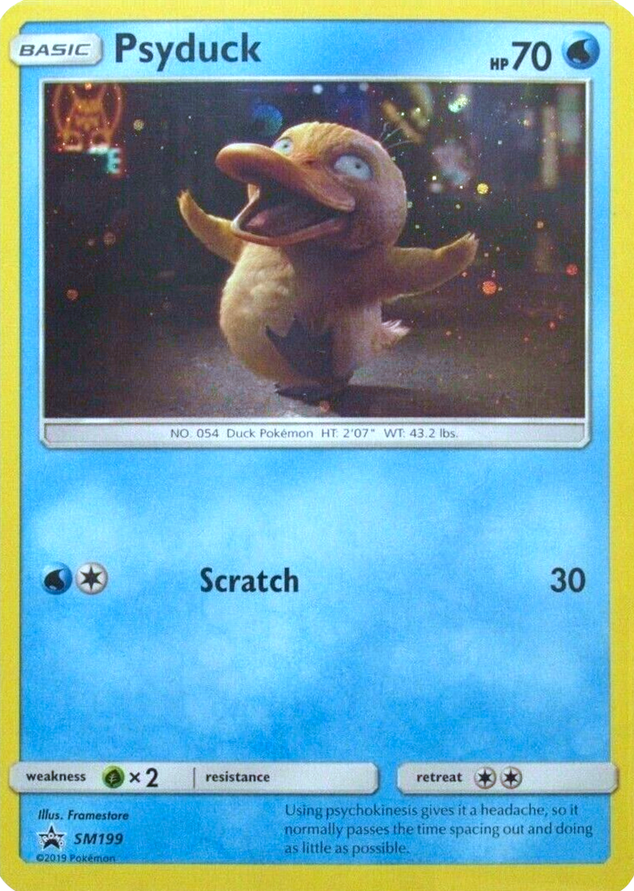 Psyduck (SM199) [Sun & Moon: Black Star Promos] Pokémon