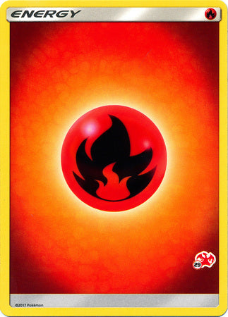 Fire Energy (Charizard Stamp #29) [Battle Academy 2020] Pokémon