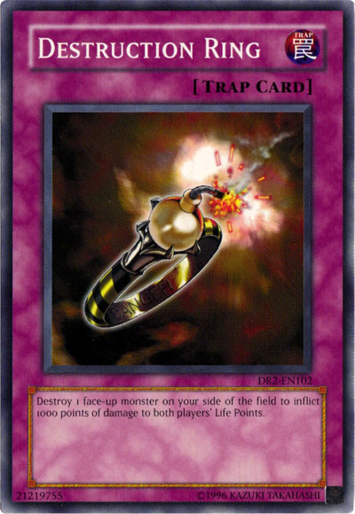 Destruction Ring [DR2-EN102] Common Yu-Gi-Oh!