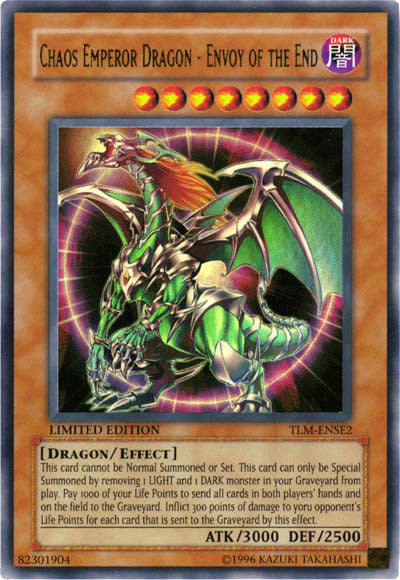 Chaos Emperor Dragon - Envoy of the End [TLM-ENSE2] Ultra Rare Yu-Gi-Oh!