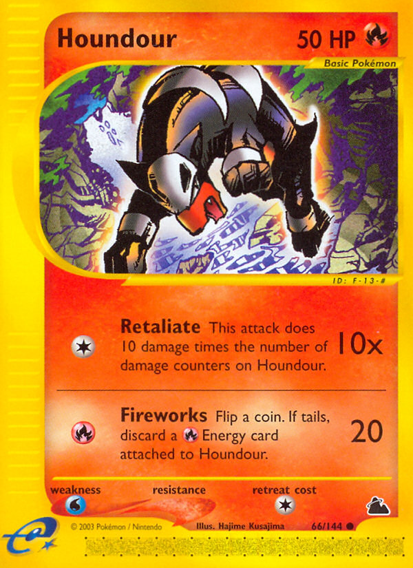 Houndour (66/144) [Skyridge] Pokémon
