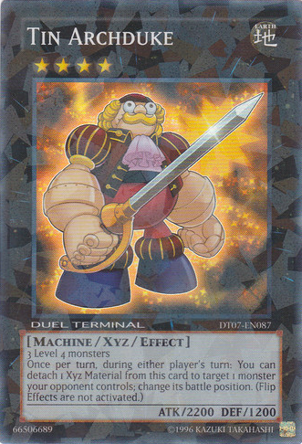 Tin Archduke [DT07-EN087] Super Rare Yu-Gi-Oh!