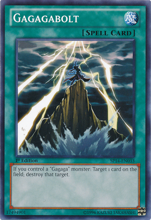 Gagagabolt [SP14-EN033] Common Yu-Gi-Oh!