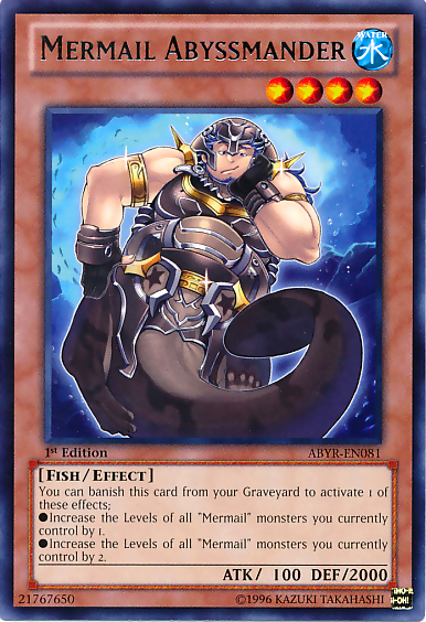 Mermail Abyssmander [ABYR-EN081] Rare Yu-Gi-Oh!