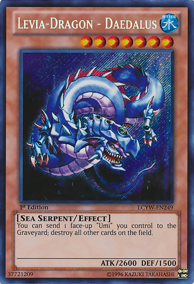 Levia-Dragon - Daedalus [LCYW-EN249] Secret Rare