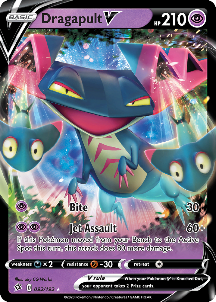 Dragapult V (092/192) [Sword & Shield: Rebel Clash] Pokémon
