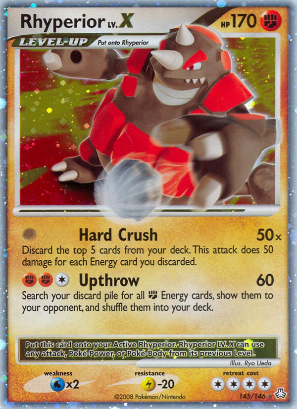 Rhyperior LV.X (145/146) [Diamond & Pearl: Legends Awakened] Pokémon