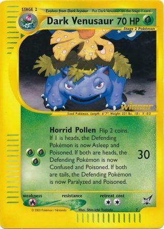 Dark Venusaur (7) (Jumbo Card) [Best of Promos] Pokémon
