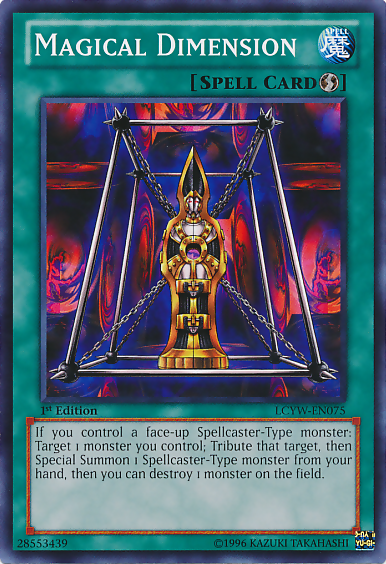 Magical Dimension [LCYW-EN075] Common Yu-Gi-Oh!