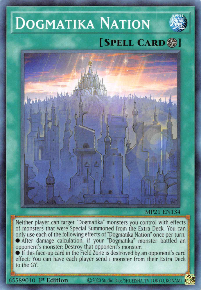 Dogmatika Nation [MP21-EN134] Common Yu-Gi-Oh!