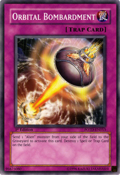 Orbital Bombardment [POTD-EN053] Common Yu-Gi-Oh!