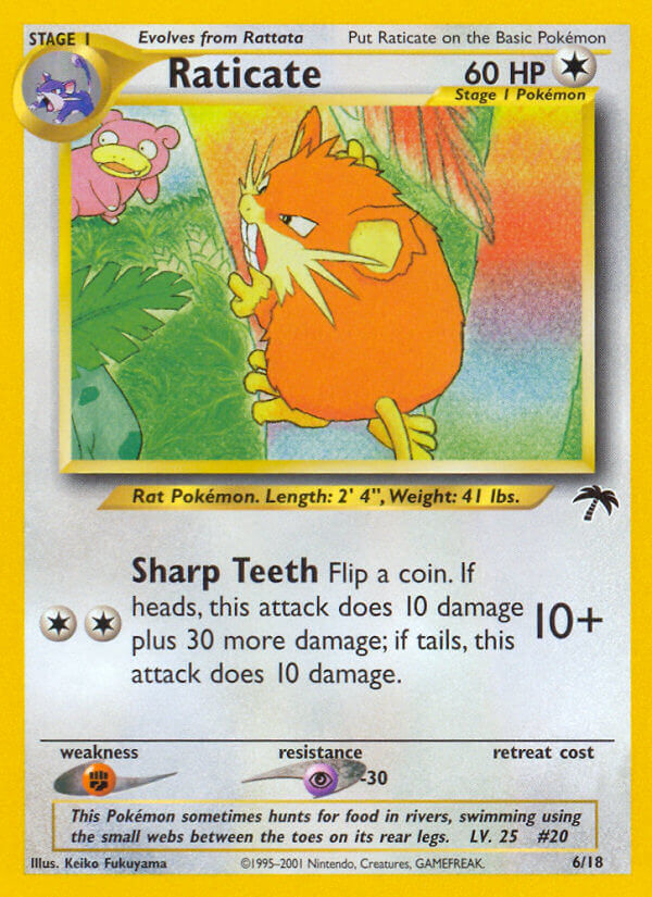 Raticate (6/18) [Southern Islands] Pokémon