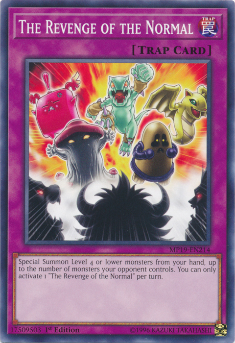 The Revenge of the Normal [MP19-EN214] Common Yu-Gi-Oh!