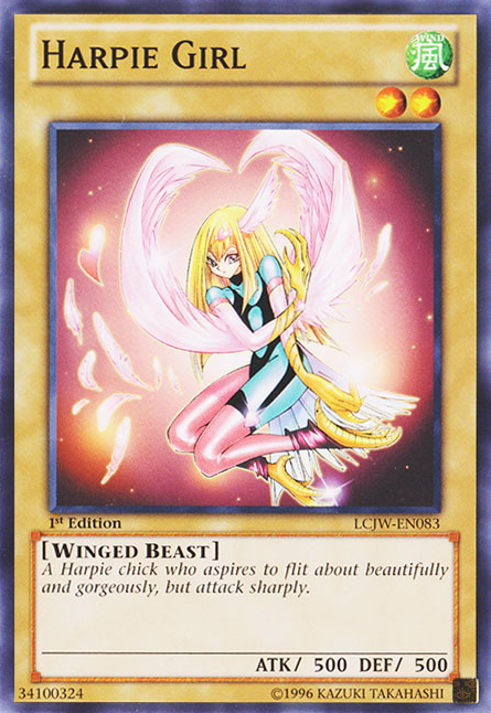 Harpie Girl [LCJW-EN083] Common Yu-Gi-Oh!