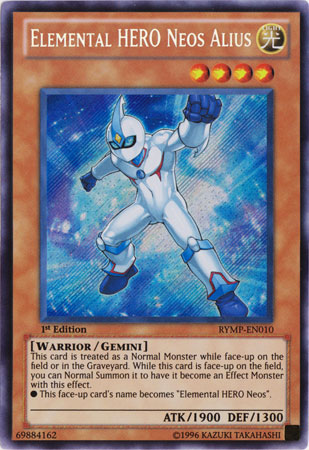 Elemental HERO Neos Alius [RYMP-EN010] Secret Rare Yu-Gi-Oh!