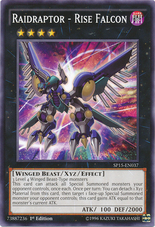 Raidraptor - Rise Falcon [SP15-EN037] Common Yu-Gi-Oh!