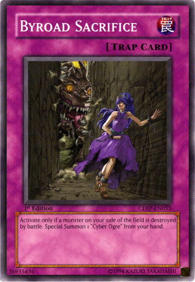 Byroad Sacrifice [CDIP-EN055] Common Yu-Gi-Oh!