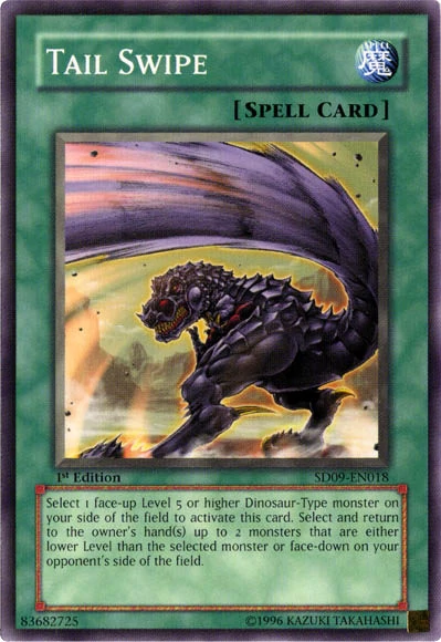 Tail Swipe [SD09-EN018] Common Yu-Gi-Oh!