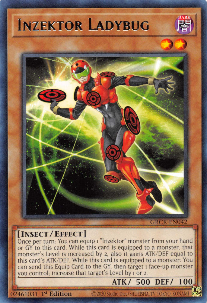 Inzektor Ladybug [GRCR-EN042] Rare Yu-Gi-Oh!