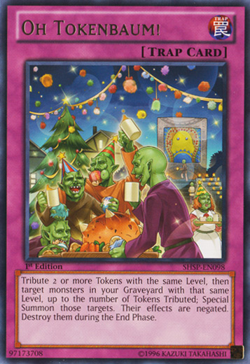 Oh Tokenbaum! [SHSP-EN098] Rare Yu-Gi-Oh!