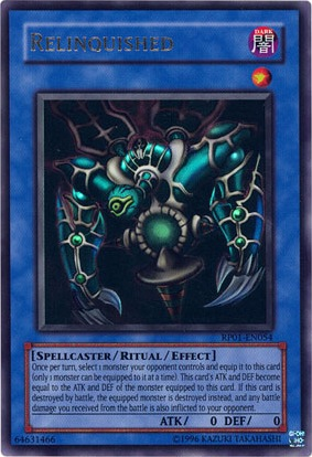 Relinquished [RP01-EN054] Ultra Rare Yu-Gi-Oh!