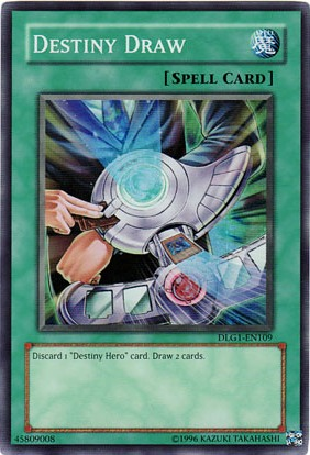 Destiny Draw [DLG1-EN109] Super Rare Yu-Gi-Oh!