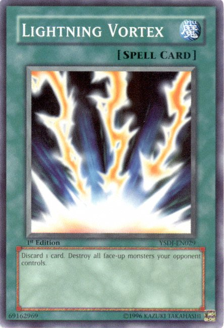 Lightning Vortex [YSDJ-EN029] Common Yu-Gi-Oh!