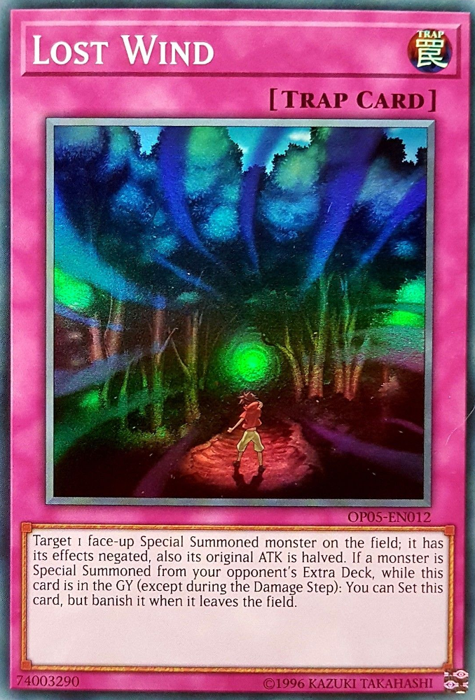 Lost Wind [OP05-EN012] Super Rare Yu-Gi-Oh!
