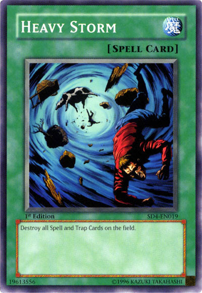 Heavy Storm [SD4-EN019] Common Yu-Gi-Oh!