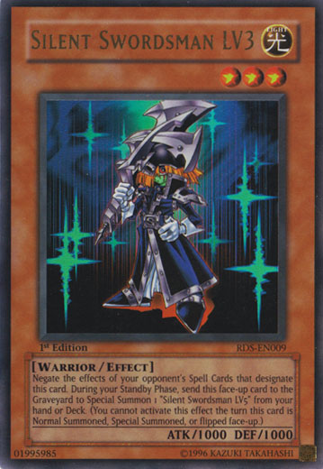 Silent Swordsman LV3 [RDS-EN009] Ultra Rare Yu-Gi-Oh!