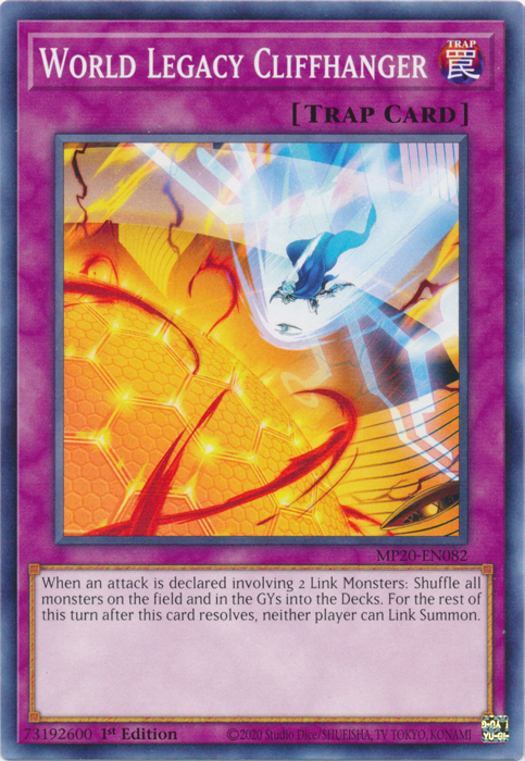 World Legacy Cliffhanger [MP20-EN082] Common Yu-Gi-Oh!