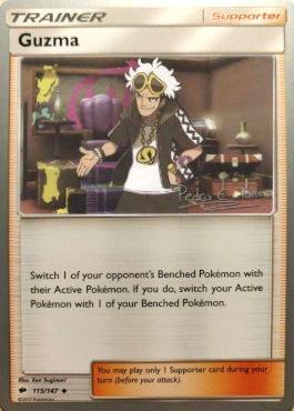 Guzma (115/147) (Dragones y Sombras - Pedro Eugenio Torres) [World Championships 2018] Pokémon