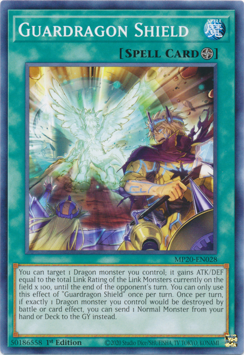 Guardragon Shield [MP20-EN028] Common Yu-Gi-Oh!