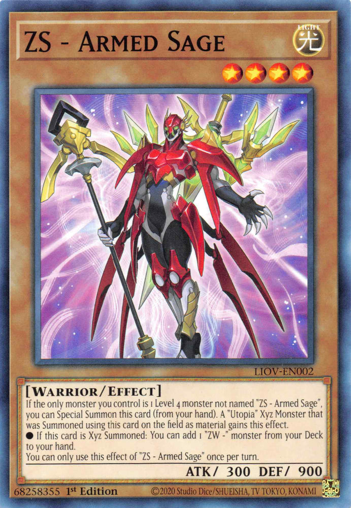 ZS - Armed Sage [LIOV-EN002] Common Yu-Gi-Oh!