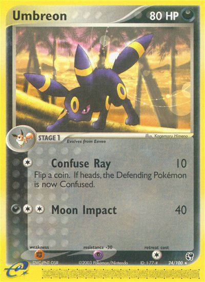 Umbreon (24/100) [EX: Sandstorm] Pokémon