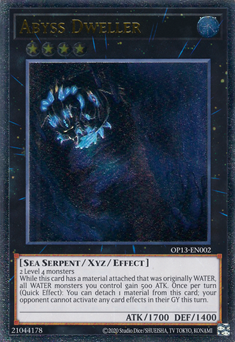 Abyss Dweller [OP13-EN002] Ultimate Rare Yu-Gi-Oh!