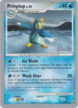 Prinplup LV.24 (44/100) (Empotech - Dylan Lefavour) [World Championships 2008] Pokémon