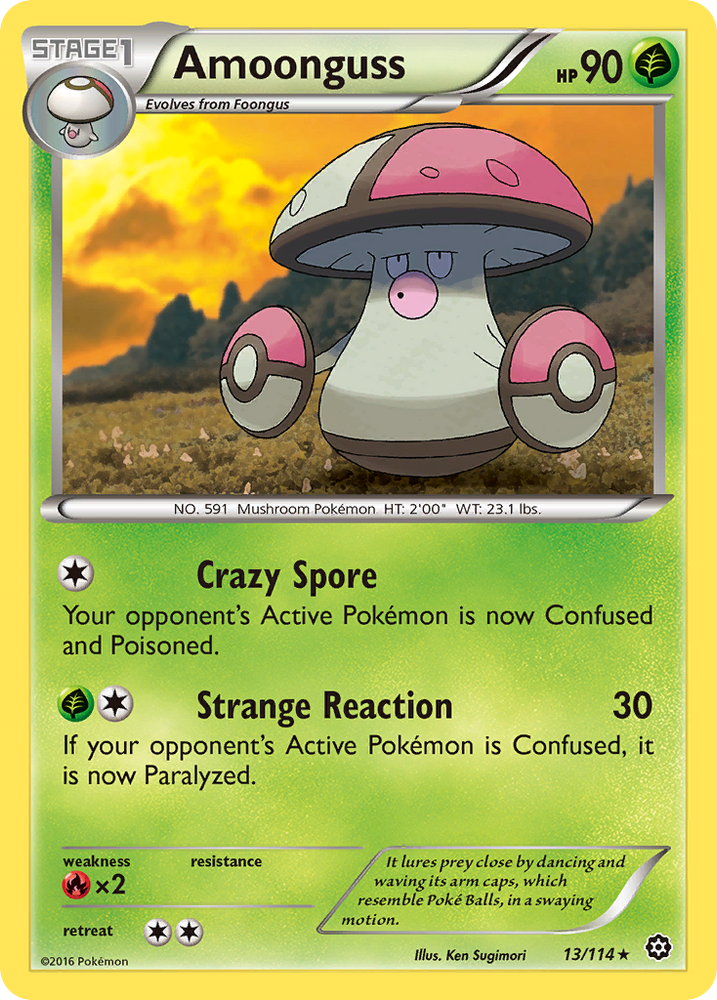 Amoonguss (13/114) [XY: Steam Siege] Pokémon
