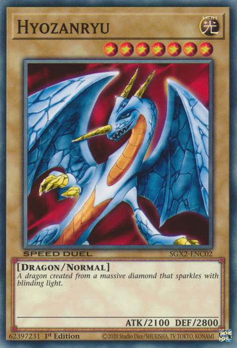Hyozanryu [SGX2-ENC02] Common Yu-Gi-Oh!