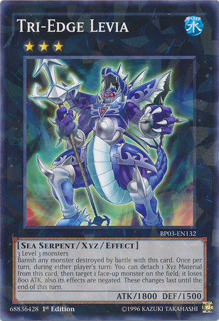 Tri-Edge Levia [BP03-EN132] Shatterfoil Rare Yu-Gi-Oh!