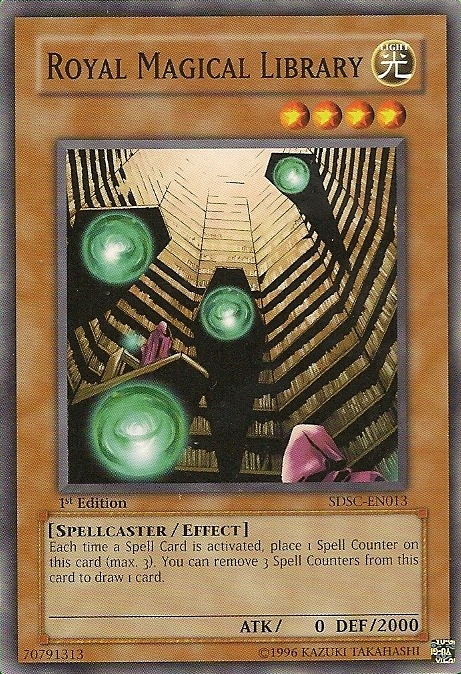 Royal Magical Library [SDSC-EN013] Common Yu-Gi-Oh!