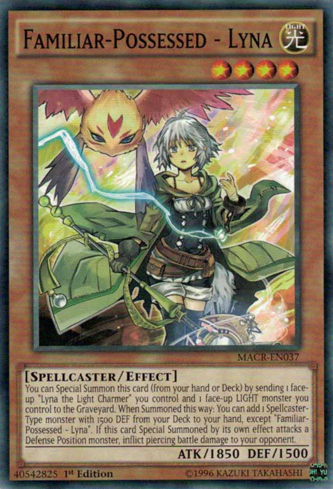 Familiar-Possessed - Lyna [MACR-EN037] Short Print Yu-Gi-Oh!