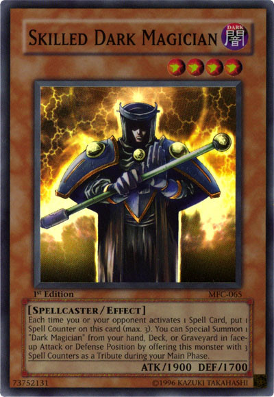 Skilled Dark Magician [MFC-065] Super Rare Yu-Gi-Oh!