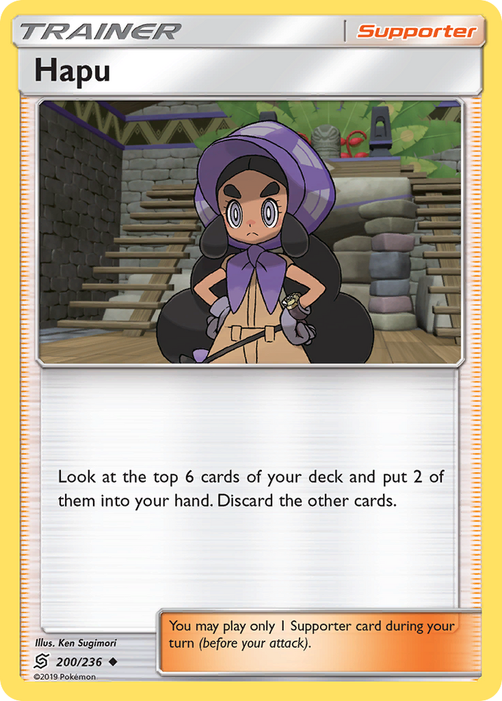 Hapu (200/236) [Sun & Moon: Unified Minds] Pokémon