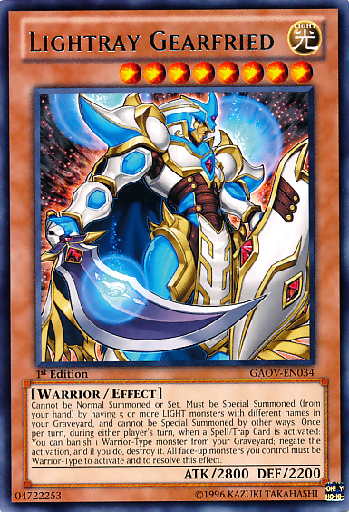 Lightray Gearfried [GAOV-EN034] Rare - Yugioh Cards For Your TCG Needs!