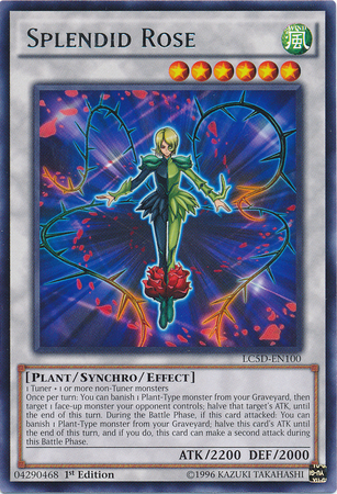 Splendid Rose [LC5D-EN100] Rare Yu-Gi-Oh!