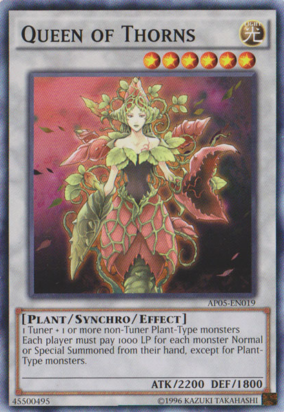 Queen of Thorns [AP05-EN019] Common Yu-Gi-Oh!