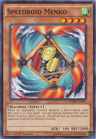 Speedroid Menko [HSRD-EN005] Common Yu-Gi-Oh!