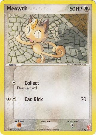 Meowth (4/12) [EX: Trainer Kit 2 - Plusle] Pokémon